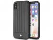 BMW Signature Leather Case Zwart Leer - iPhone X/Xs Hoesje