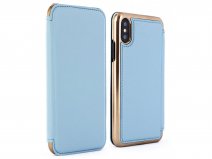 Greenwich Blake Folio Beach House/Gold - iPhone X/Xs hoesje