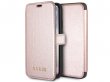 Guess Iridescent Bookcase Rosé Goud - iPhone X/Xs hoesje