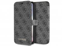 Guess Monogram Bookcase Grijs - iPhone X/Xs hoesje