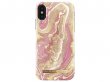 iDeal of Sweden Case Golden Blush Marble - iPhone X/Xs hoesje