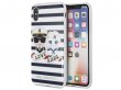 Karl Lagerfeld & Choupette Sailors TPU Case - iPhone X/Xs hoesje