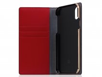 SLG Design D5 CSL Case Red - Leren iPhone X/Xs hoesje