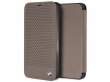 BMW Perforated Folio Bruin Leer - iPhone Xs Max hoesje