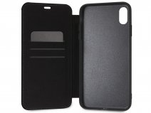 BMW Center Line Folio Zwart Leer - iPhone Xs Max hoesje