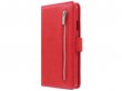 Zip Wallet Case Rood - iPhone Xs Max hoesje