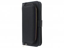 Pocket Wallet Bookcase Zwart - iPhone Xs Max hoesje