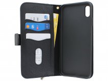 Pocket Wallet Bookcase Zwart - iPhone Xs Max hoesje