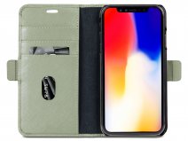 dbramante1928 MODE. Folio Groen - iPhone Xs Max Hoesje Leer