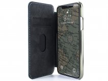 Greenwich Blake Folio Tahiti/Gunmetal - iPhone Xs Max Hoesje Leer