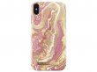iDeal of Sweden Case Golden Blush Marble - iPhone Xs Max hoesje