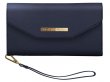 iDeal of Sweden Mayfair Clutch Navy - iPhone Xs Max Hoesje