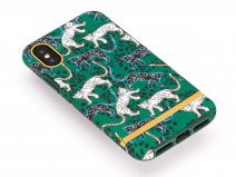 Richmond & Finch Green Leopard - iPhone Xs Max hoesje