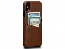 Sena Deen Lugano Wallet Bruin - iPhone Xs Max Hoesje