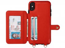 Sena Kyla Crossbody Wallet Rood - iPhone Xs Max Hoesje