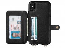Sena Kyla Crossbody Wallet Zwart - iPhone Xs Max Hoesje