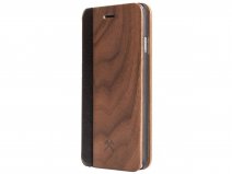 Woodcessories EcoFlip Walnut - iPhone Xs Max Hoesje Hout