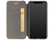 Woodcessories EcoFlip Walnut - iPhone Xs Max Hoesje Hout