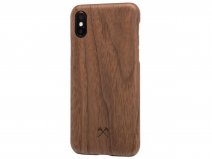 Woodcessories Slim Kevlar Walnut - iPhone Xs Max hoesje