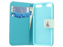 Retro Paris Walletcase - iPod touch 5G/6G hoesje
