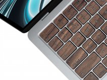 RAUW Echt Houten Toetsenbord Skin Walnoot - MacBook Air 15