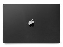 RAUW Echt Leren MaxBook Skin Zwart - MacBook Pro 14
