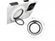 MIO White Marble MagSafe compatible Ring Holder