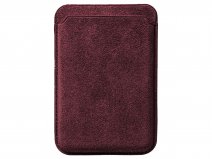 Alcanside Alcantara MagSafe Wallet - Rood