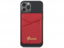 Guess Saffiano MagSafe Wallet - Rood