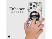 Kate Spade Magnetic Loop Grip Zwart - Geschikt voor MagSafe