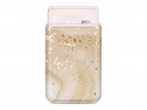 MIO Gold Marble MagSafe compatible Card Holder - Pashouder Wallet