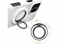MIO White Marble MagSafe compatible Ring Holder - Selfie Ring Stand