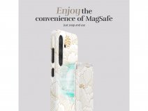 MIO White Roses MagSafe compatible Card Holder - Pashouder Wallet