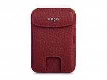 Vaja V-Mag Mini Wallet Rood - Magnetische Pashouder tot 7 Pasjes