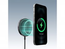 Mobilize 3in1 Magnetic Wireless Charger Zwart - MagSafe compatible Oplader