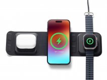 Mophie 3-in-1 Travel Charger - Opvouwbare Reis Magsafe Oplader