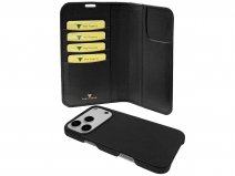Piel Frama 2in1 Premium Leather Case Zwart - iPhone 17 Pro Max hoesje