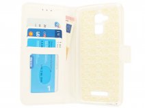 Wallet Bookcase Wit - Asus Zenfone 3 Max (5.2) hoesje