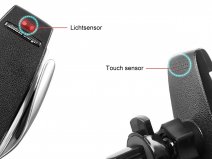 Cyoo Smart Sensor Autohouder Vent met Draadloze Qi oplader