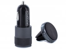 Greenwich Car Kit - Magnetische Autohouder 3A Autolader