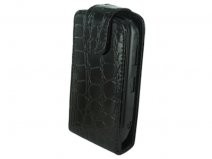 Croco BottomFlip Case Hoes Blackberry Curve 8520/9300