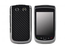 Carbon Deluxe Case Hoes Blackberry Torch 9800