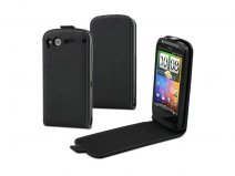 Muvit Slim Elegant Leather Case voor HTC Sensation