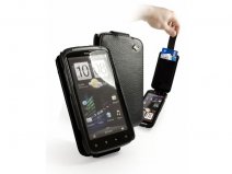 Tuff-Luv In-Genius Leren Case Hoesje HTC Sensation