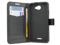 Vintage USA Flag Book Case Hoesje voor HTC Desire 516