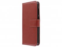 Bookcase Wallet Bruin - HTC Desire 12 hoesje