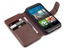 CaseBoutique Leather Wallet Case - HTC One M9 hoesje