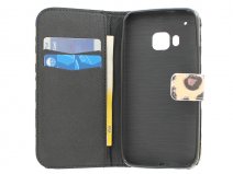 Leopard Book Case Hoesje voor HTC One M9
