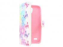 Butterfly Book Case Hoesje voor Huawei Ascend G610