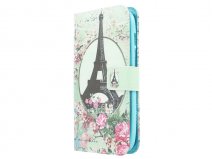 Retro Paris Book Case - Huawei Ascend G610 hoesje
